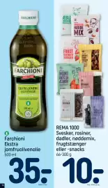REMA 1000 tilbudsavis uge 38 Side 16: REMA 1000 Svesker, rosiner, dadler, nøddemix, frugtstænger eller -snacks €10,00
