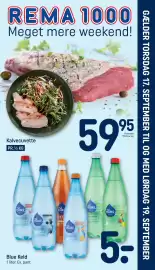 REMA 1000 tilbudsavis uge 38 Side 25: Kalvecuvette €59,95, Blue Keld €5,00