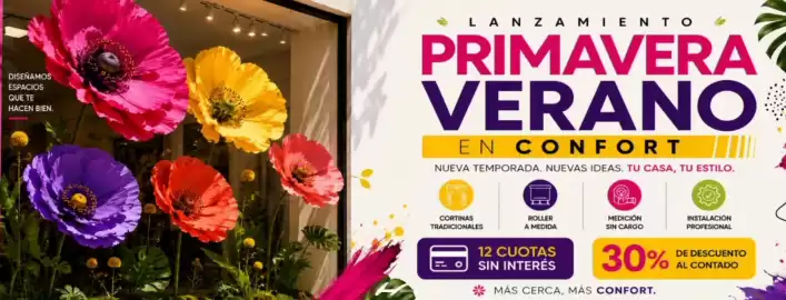 Catálogo Cortinería Confort Página 1