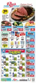 Ray's Food weekly ad week 37 Page 1: Crystal Creamery Butter €4,95, Flav-R-Pac Vegetables €1,65