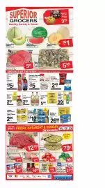 Superior Grocers weekly ad week 37 Page 1