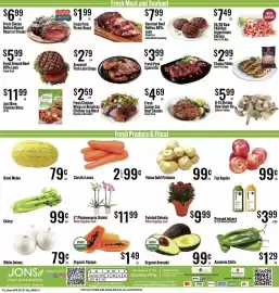 Jons International weekly ad week 37 Page 4: P&D Red Argentinian Shrimp €7,49, Assorted Pork Loin Chops €2,79