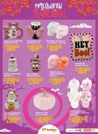 Folleto Soriana Híper Página 16: Leterro decorativo Boo €169,00, Portavelas moño €169,00