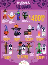 Folleto Soriana Híper Página 27: Inflable fantasma, murcielago y calabaza €1.299,00