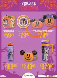 Folleto Soriana Híper Página 8: Plato trinche cuadrado de melamina Mickey €5.900,00, Termo doble pared Mickey €329,00