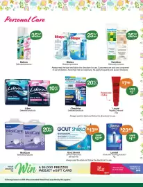 Pharmacy Best Buys catalogue Page 7: Lucas' Papaw Ointment €7,49, Gout Shield Lemon Flavoured 28 Sachets €13,99