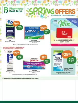 Pharmacy Best Buys (valid until 16-10)