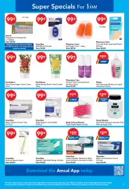 Amcal Pharmacies catalogue Page 4: Guardian AM/PM Pill Planner €0,99, Pharmacy Care Ear Plugs 1 Pair + Case €0,99