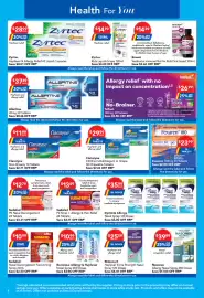 Amcal Pharmacies catalogue Page 5: Zyrtec Kids Liquid Grape €14,99, Allertine 20mg 50 Tablets €37,49