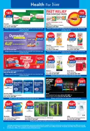 Amcal Pharmacies catalogue Page 7: Panadol Liquid Caps 16 Capsules €4,99, Nurofen Zavance 24 Tablets €7,49