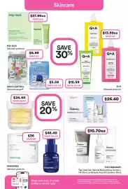 Priceline catalogue Page 8: Hey Bud Niacinamide Brightening Moisturiser €27,99, Q+A AHA Exfoliator Body Scrub €12,59