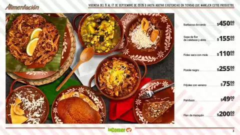 Folleto La Comer Página 3