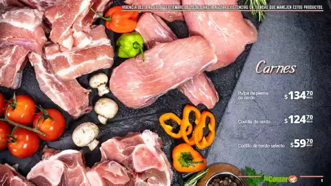Folleto La Comer Página 6: Pulpa de pierna de cerdo €13,00