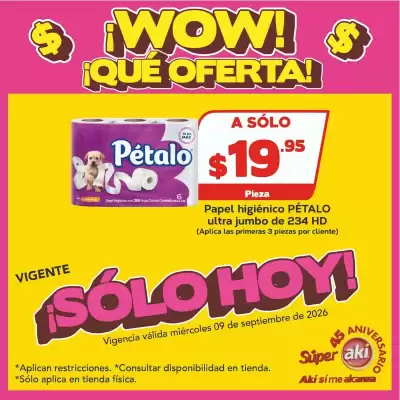 Super Aki (válido hasta 9-09)