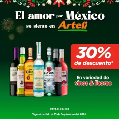 Arteli (válido hasta 15-09)