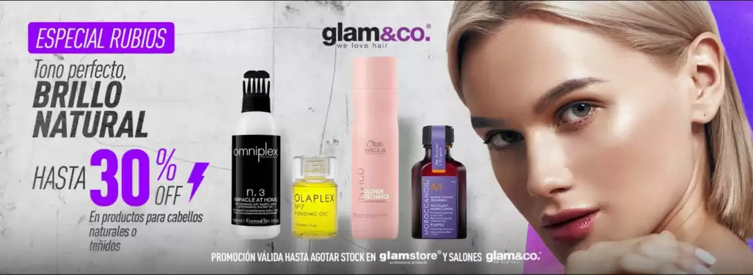Glam & Co (válido hasta 25-09)