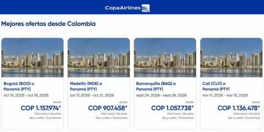Catálogo Copa Airlines Página 2