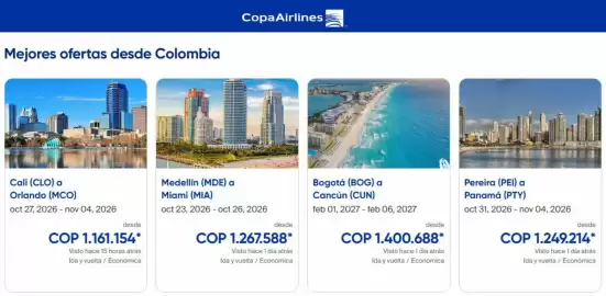 Catálogo Copa Airlines Página 3