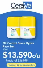 Catálogo Salcobrand Página 9: Cerave - oil control sun e hydra face sun €13.590,00