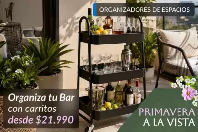 Catálogo Constructor Sodimac Página 3: Organiza tu bar con carritos €21.990,00