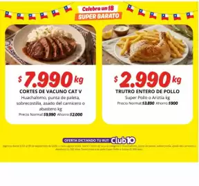 Catálogo Mayorista 10 semana 36 Página 2: Cortes - de vacuno cat v €7.990,00
