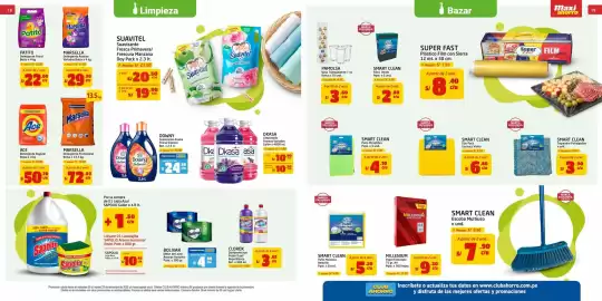 Catálogo MaxiAhorro Página 10: Millenium papel fotocopia €9,20, Clorox quitamanchas poder dual/ropa blanca €3,65
