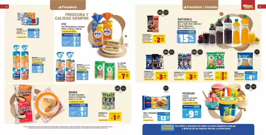 Catálogo MaxiAhorro Página 5: El Cedro pan árabe blanco/integral €7,50, San Fernando La Súper con Carne €12,70