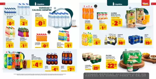 Catálogo MaxiAhorro Página 7: Pepsi Gaseosa €7,70, Pepsi Gaseosa €4,50