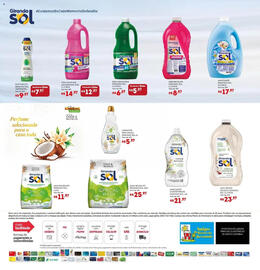 Encarte Bistek Supermercados Página 20: Lava roupa pó girando sol €25,97, Água sanitária girando sol €5,97