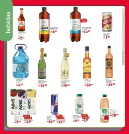 Encarte Bistek Supermercados Página 10: Chope Lohn ultra sem gluten €10,97, Chope lohn 1l premium lager €8,47