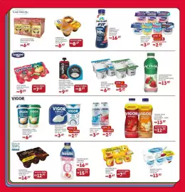 Encarte Bistek Supermercados Página 14: Iogurte vigor vitamina de frutas €12,97, Creme quark batavo 100g €2,45
