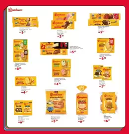 Encarte Bistek Supermercados Página 7: Pão bisnaguinha bauducco €5,97, Bolinho bauducco €1,97