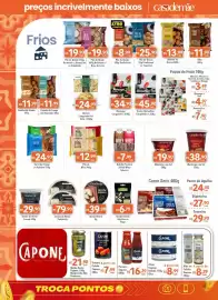 Encarte Royal Supermercados Página 2: Pão de Queijo Recheado c/ Requeijão ou Goiabada €19,90, Pão de Queijo Tradicional €8,99