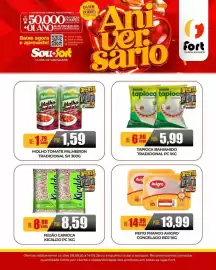 Catálogo Fort Supermercados semana 37 Página 4: Molho tomate palmeiron tradicional €1,59, Tapioca bahiamido tradicional €5,99