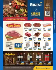 Encarte Supermercado Guará Página 1: Acém bovino sem osso reserva resfriado €44,99