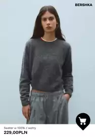 Bershka gazetka tydzień 37 Strona 10: Sweter w 100% z wełny Bershka €229,00
