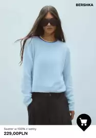 Bershka gazetka tydzień 37 Strona 12: Sweter w 100% z wełny Bershka €229,00