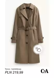 C&A gazetka tydzień 37 Strona 8: Trencz hydrofobowy C & A €219,99