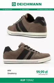 Deichmann gazetka tydzień 37 Strona 8: Sneakersy VTY €99,99