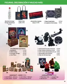 Folleto Game Página 19: Upside Down Alfombrilla €19,99, Spirit Tabla Ouija €29,99