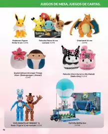 Folleto Game Página 20: Fortnite Battle Bus €59,99, Squismallows Stranger Things €15,99