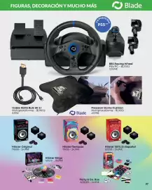 Folleto Game Página 21: Hitster Temazos €24,99, Blade BR5 Racing Wheel PS5/PC - BL7002 €129,99