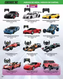 Folleto Game Página 36: Jeep Wrangler 1:24 €14,99, Ferrari Coche Radiocontrol Sports Car 1:24 €14,99