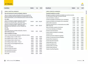 Folleto Correos Página 40