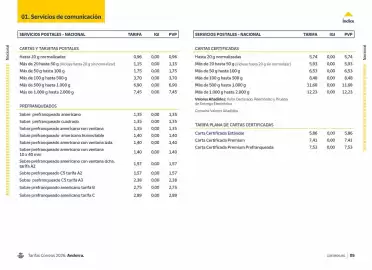 Folleto Correos Página 5