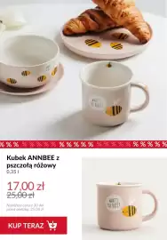 Homla gazetka tydzień 37 Strona 4: Kubek Annbee z pszczołą różowy €17,00