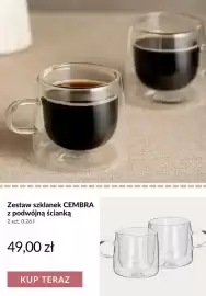Homla gazetka tydzień 37 Strona 5: Zestaw szklanek Cembra z podwójną ścianką 2-pak €49,00