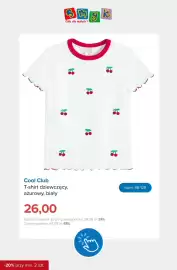 Smyk gazetka Strona 10: T-shirt dziewczęcy ażurowy biały Cool Club €26,00