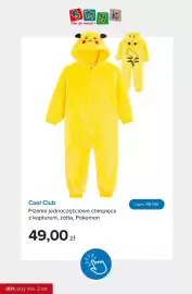 Smyk gazetka Strona 11: Piżama jednoczęściowa chłopięca z kapturem żółta Pokemon Cool Club €49,00