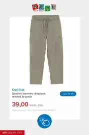 Smyk gazetka Strona 5: Spodnie dresowe chłopięce relaxed brązowe Cool Club €39,00